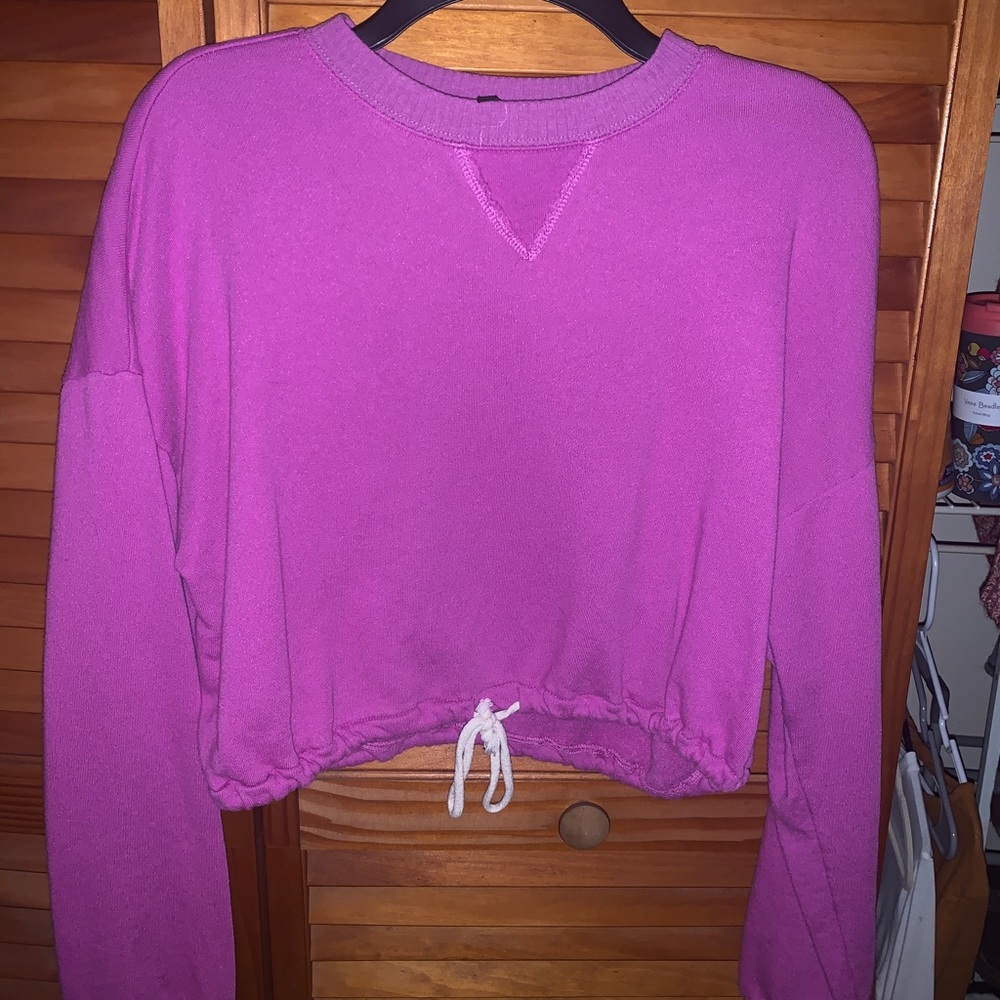 Crop hoodie